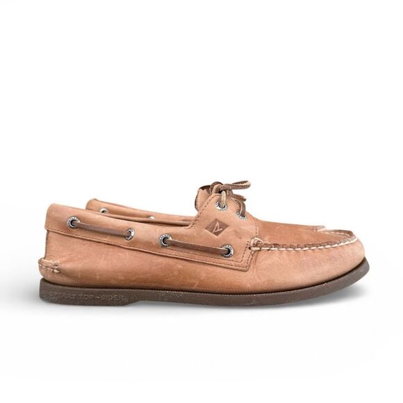 Sperry Authentic Original 2-Eye boat shoes in Sahara brown Men’s size 8.5 - Picture 10 of 13
